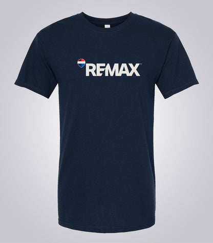 Men's Gold Soft Touch T-Shirt  - Brand Refresh - Full Color Logo - Print