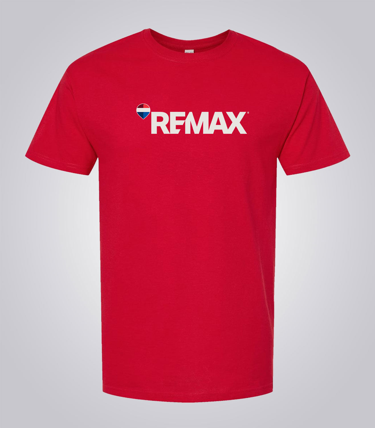 Men's Gold Soft Touch T-Shirt  - Brand Refresh - Full Color Logo - Print