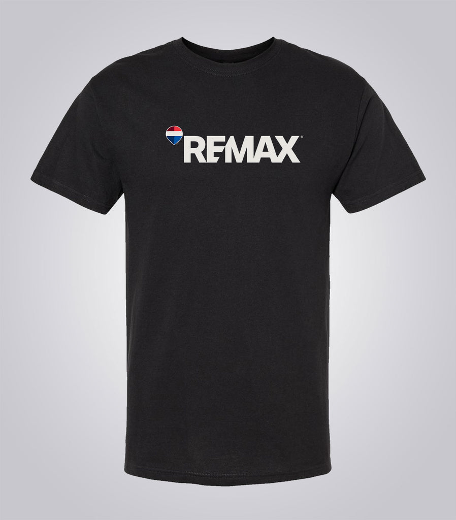 Men's Gold Soft Touch T-Shirt  - Brand Refresh - Full Color Logo - Print