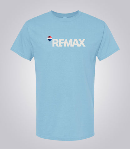 Men's Gold Soft Touch T-Shirt  - Brand Refresh - Full Color Logo - Print