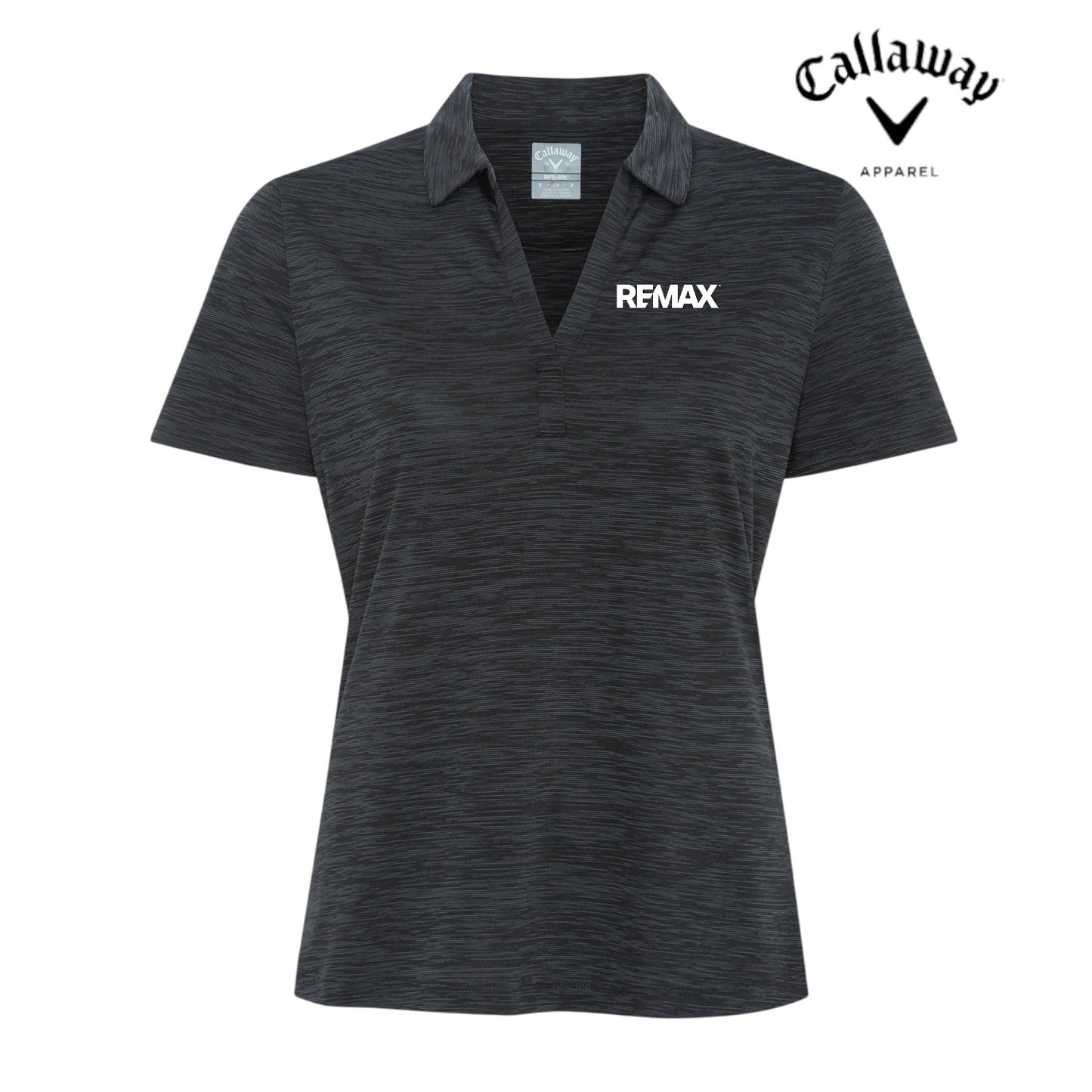 Callaway Stripe Ladies' Polo - Brand Refresh - Embroidered