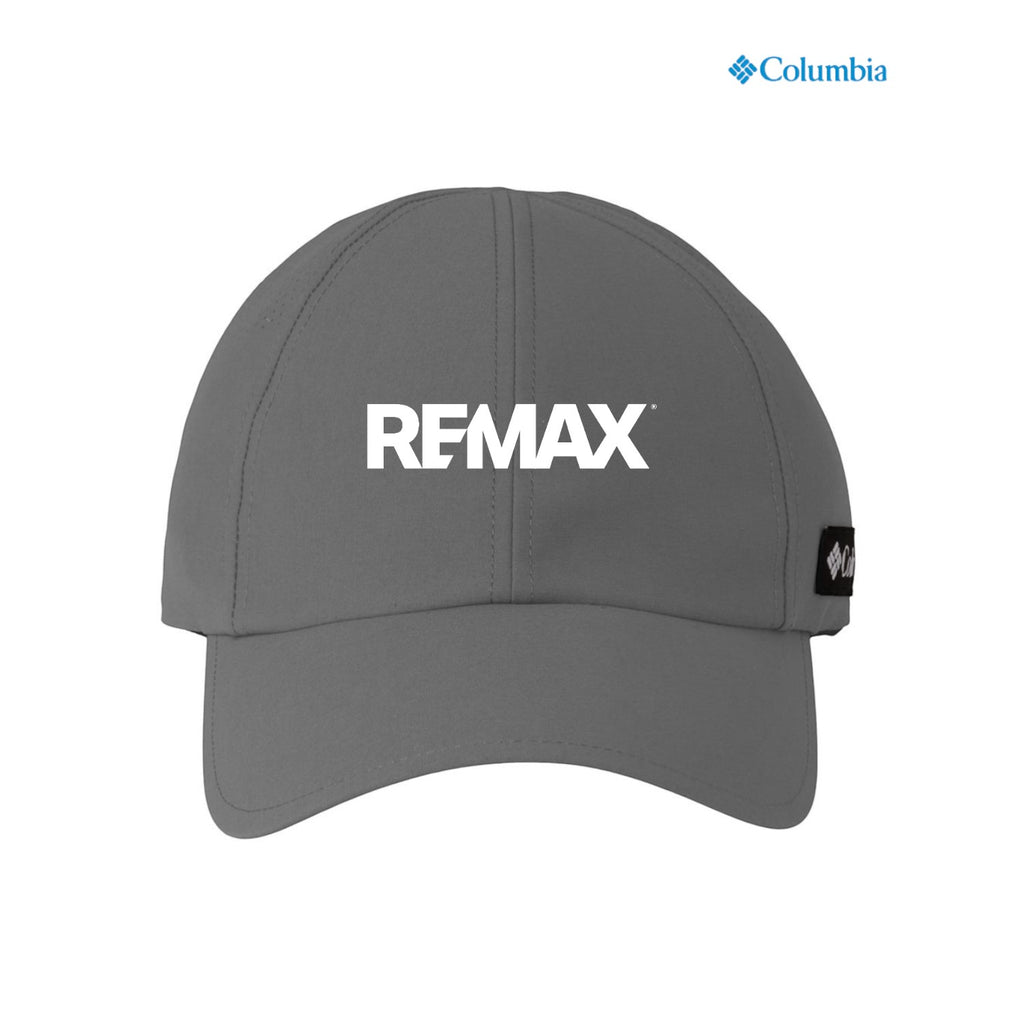 Gray cap with 'REMAX' logo on a white background