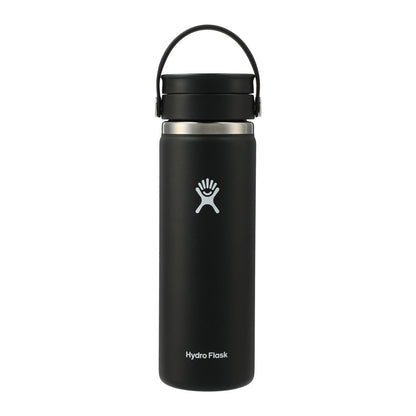 Hydro Flask® Wide Mouth 20 oz Bottle with Flex Sip Lid™ - Brand Refresh - One Color Logo - Custom Branded