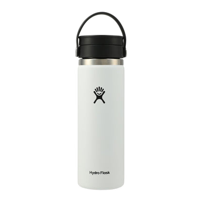 Hydro Flask® Wide Mouth 20 oz Bottle with Flex Sip Lid™ - Brand Refresh - One Color Logo - Custom Branded
