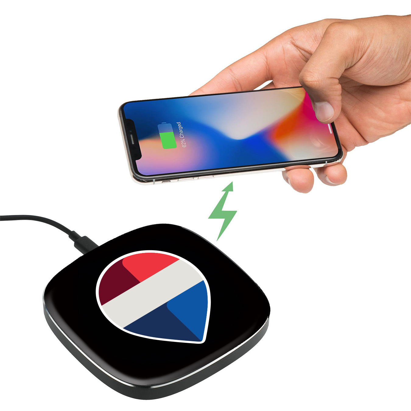 Recon 15W Wireless Pad with Power Detecting Coil - Print