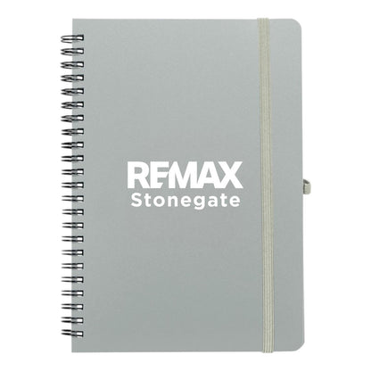 Grey journal with REMAX Stonegate logo