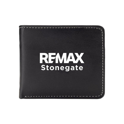 Black wallet withe REMAX Stonegate logoi