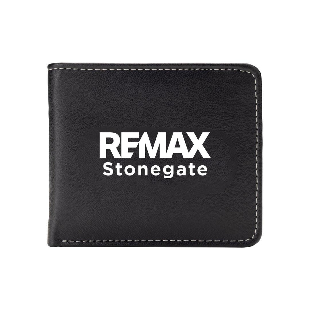 Black wallet withe REMAX Stonegate logoi
