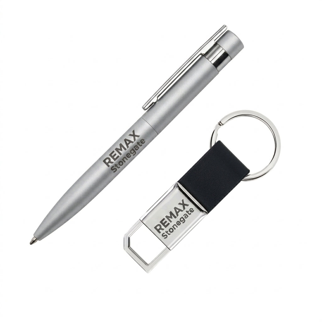 Venitzia Pen/Keyring Gift Set - Custom Branded
