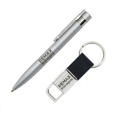 Venitzia Pen/Keyring Gift Set - Custom Branded