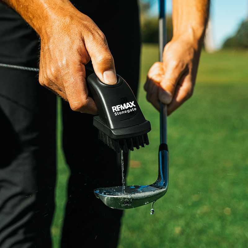 Caddy Splash Golf Club Water Brush Pro Cleaner - Custom Branded - One Color Logo