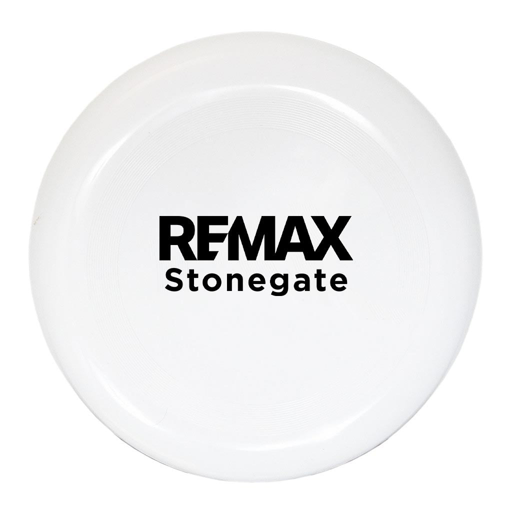 Plastic Flyer Frisbee - Custom Branded - One Color Logo