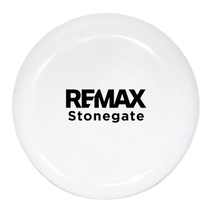 Plastic Flyer Frisbee - Custom Branded - One Color Logo