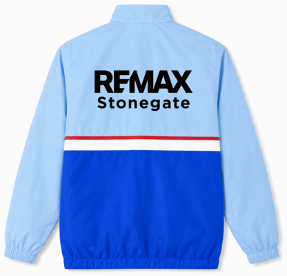 Movex Blue Windbreaker - Custom Branded
