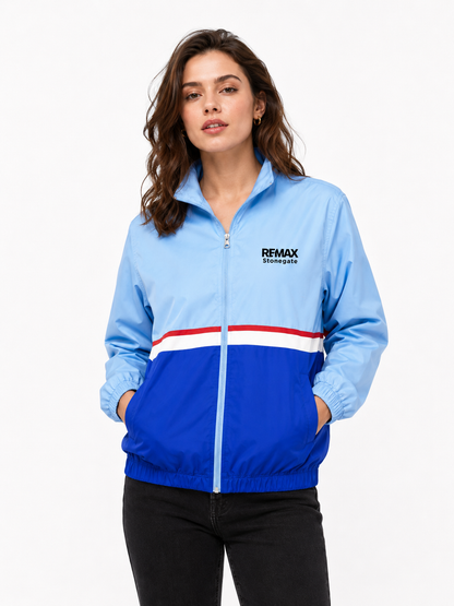 Movex Blue Windbreaker - Custom Branded