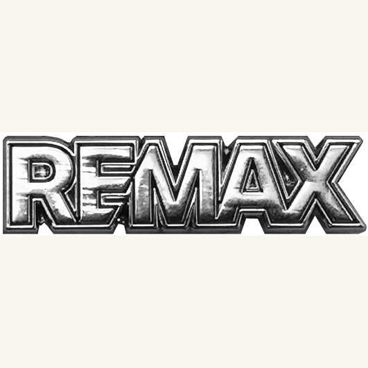 1.75” REMAX Silver Lapel Pin with Double Magnetic backing