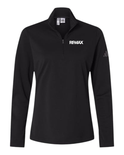Adidas Ladies Lightweight Quarter-Zip Pullover - Embroidered