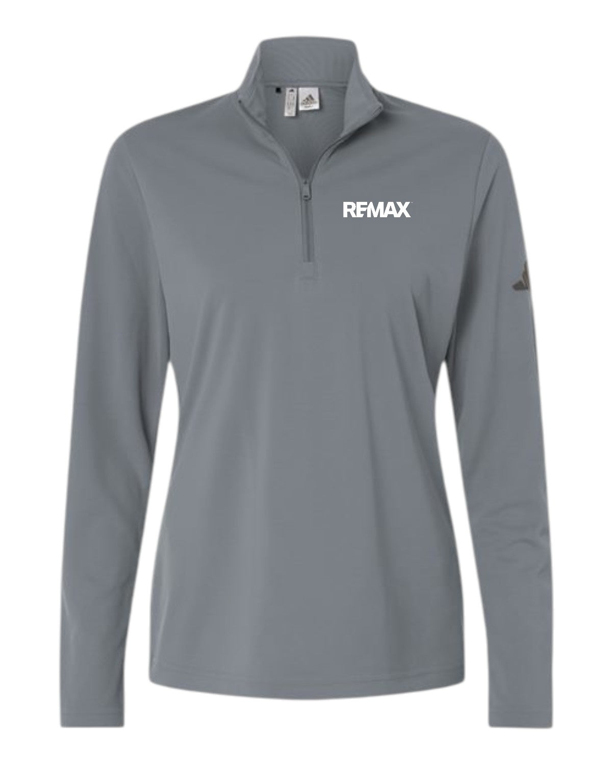 Adidas Ladies Lightweight Quarter-Zip Pullover - Embroidered