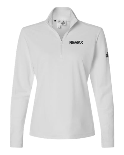 Adidas Ladies Lightweight Quarter-Zip Pullover - Embroidered