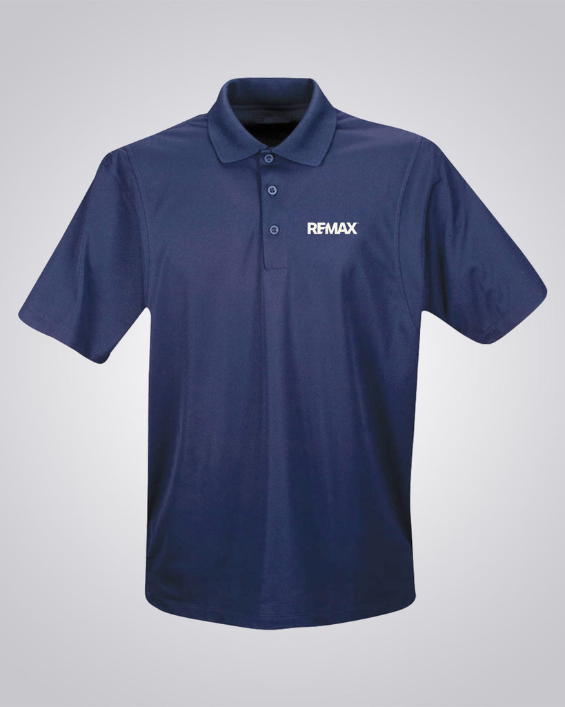 Moisture Free Microfiber Performance Polo (Navy) - REMAX Brand Refresh