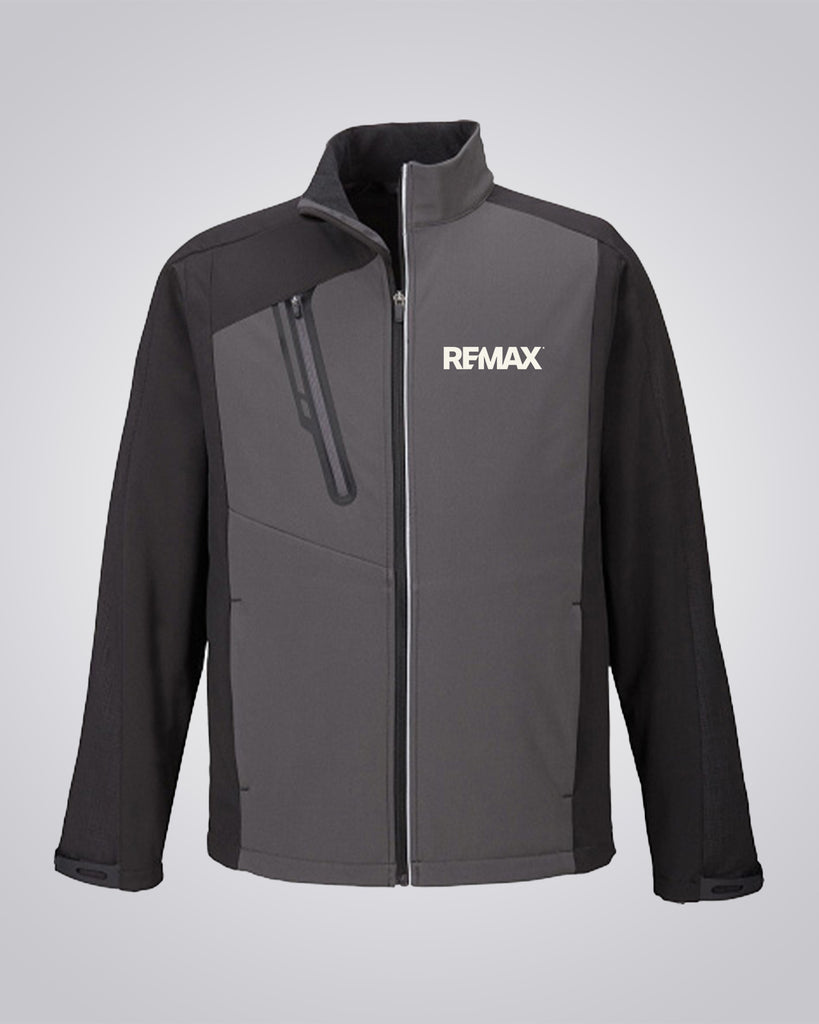 Terrain Men's Colour-Block Soft Shell Jacket - REMAX Brand Refresh