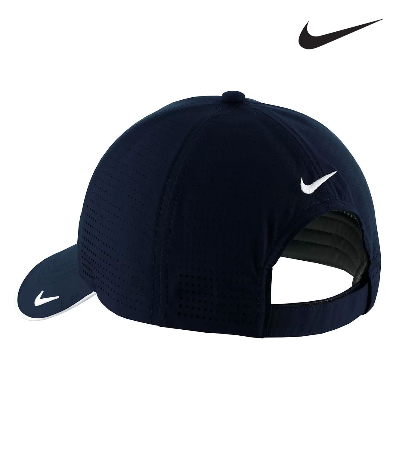 Nike Golf - Dri-Fit Swoosh Perforated Cap - Navy