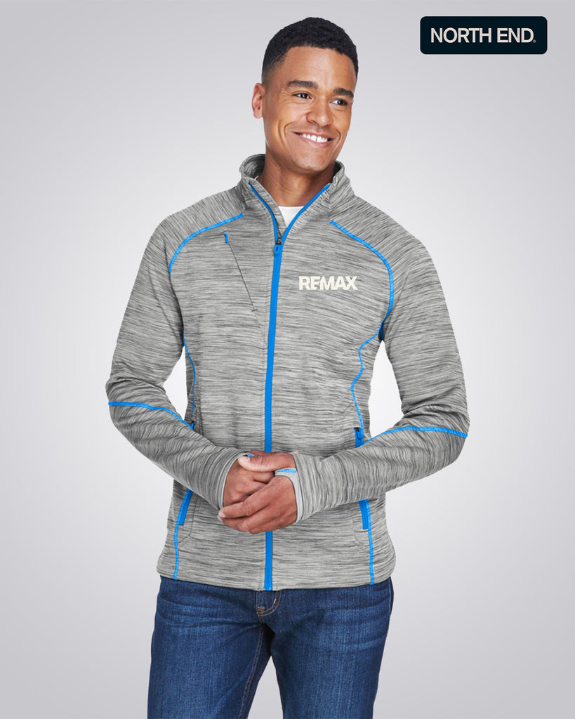 Men's Melange Bonded Fleece Jackets - REMAX Brand Refresh