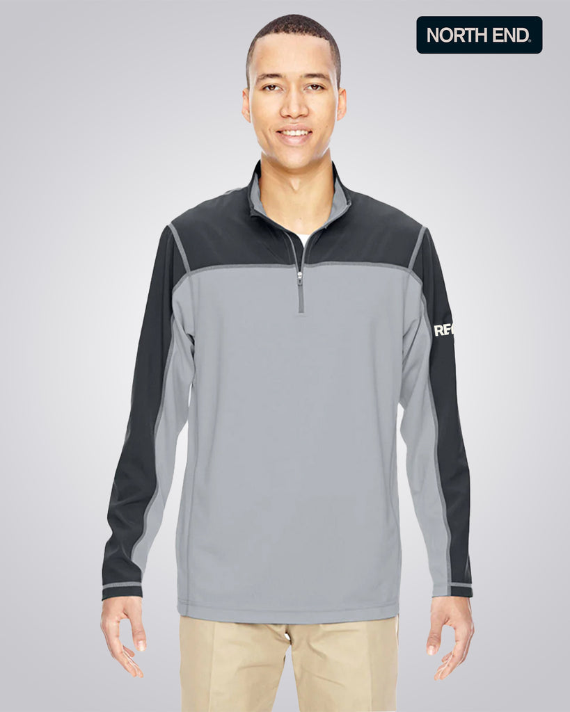 North End® Men’s Excursion Circuit Performance Half-Zip - REMAX Brand Refresh