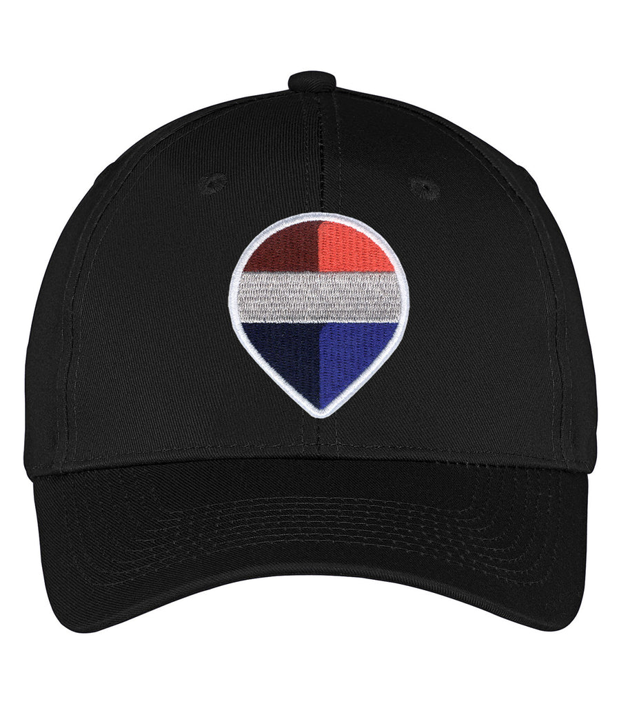 Mid Profile Twill Cotton Cap - Brand Refresh - Full Color Logo - Embroidered Patch