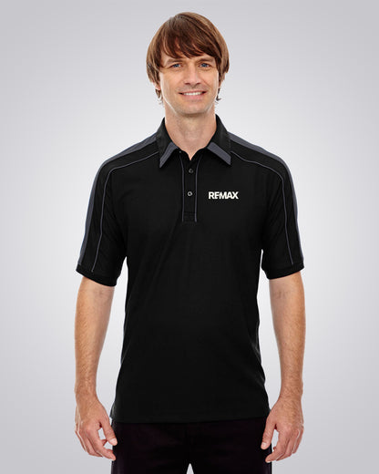 Men's Sonic Performance Polyester Piqué Polo - REMAX Brand Refresh