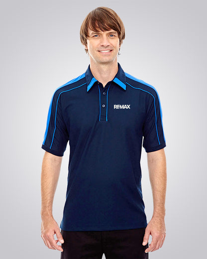 Men's Sonic Performance Polyester Piqué Polo - REMAX Brand Refresh
