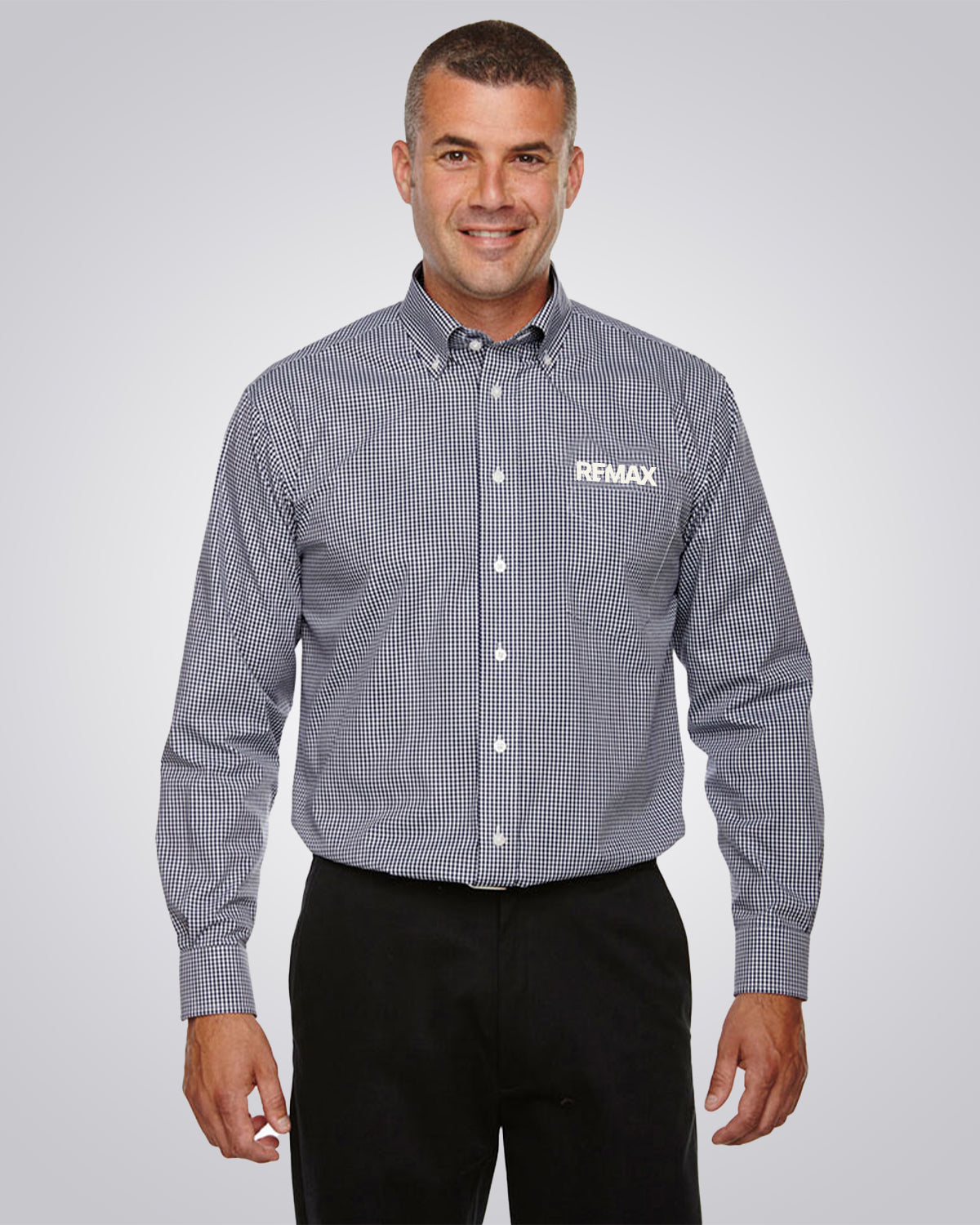 Men's Gingham Check Shirt - REMAX Brand Refresh