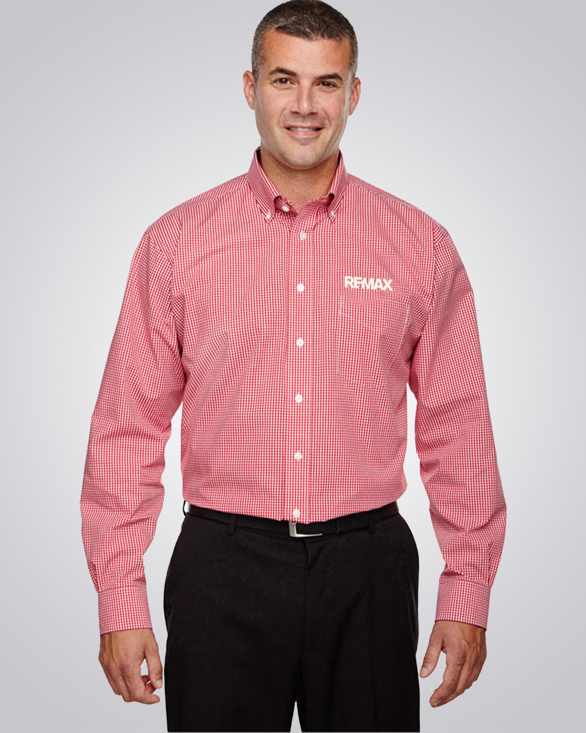 Men's Gingham Check Shirt - REMAX Brand Refresh