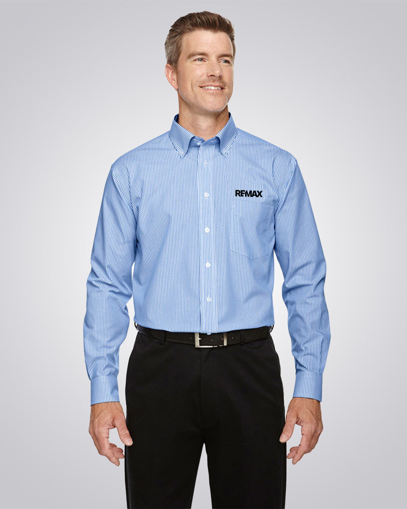 Men's Banker Stripe Shirt - REMAX Brand Refresh