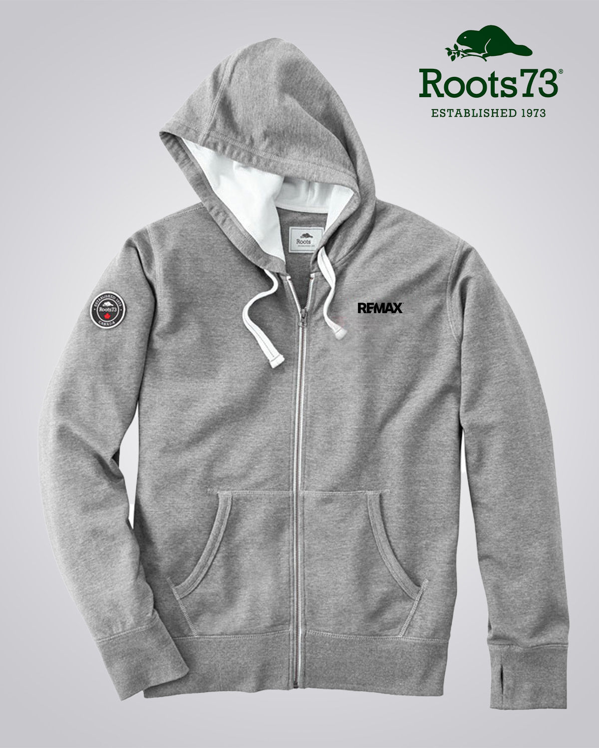 Roots 73 Men's Sandylake  Knit Full Zip Hoody - REMAX Brand Refresh