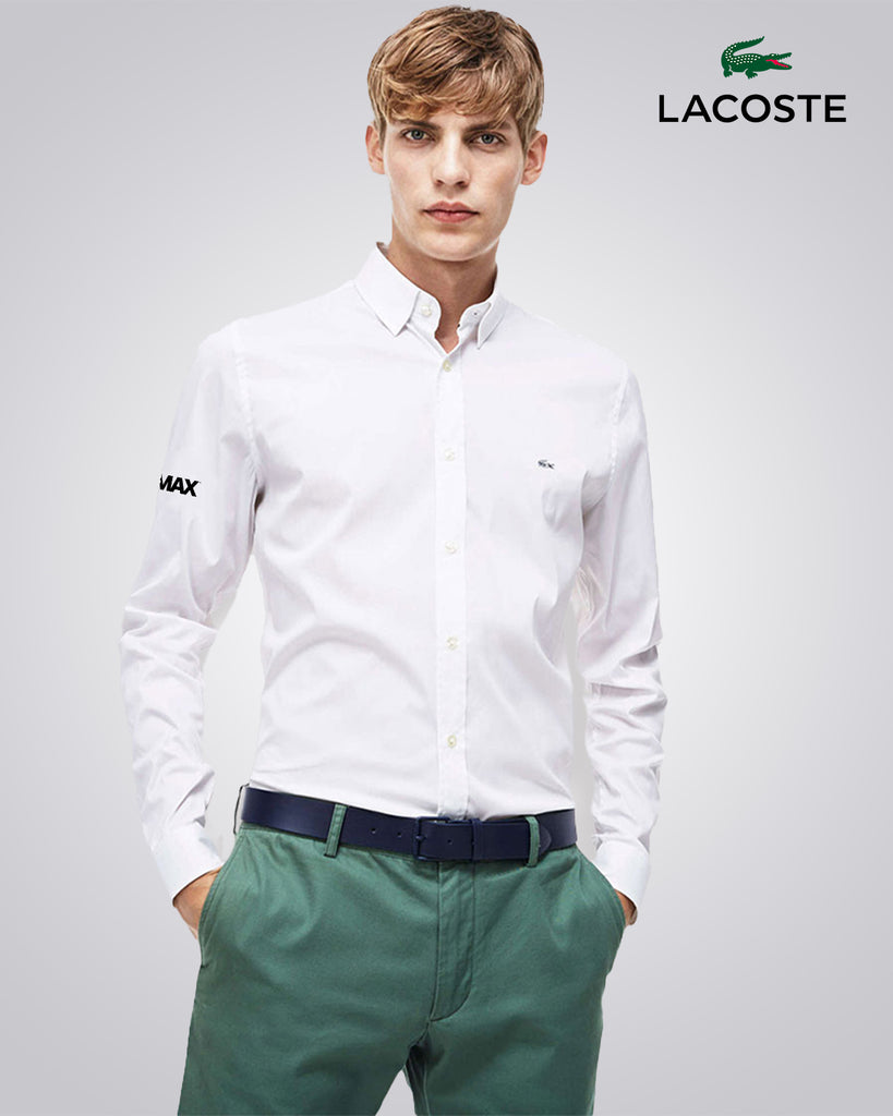 Lacoste Men's Poplin Stretch Woven Shirt - REMAX Brand Refresh