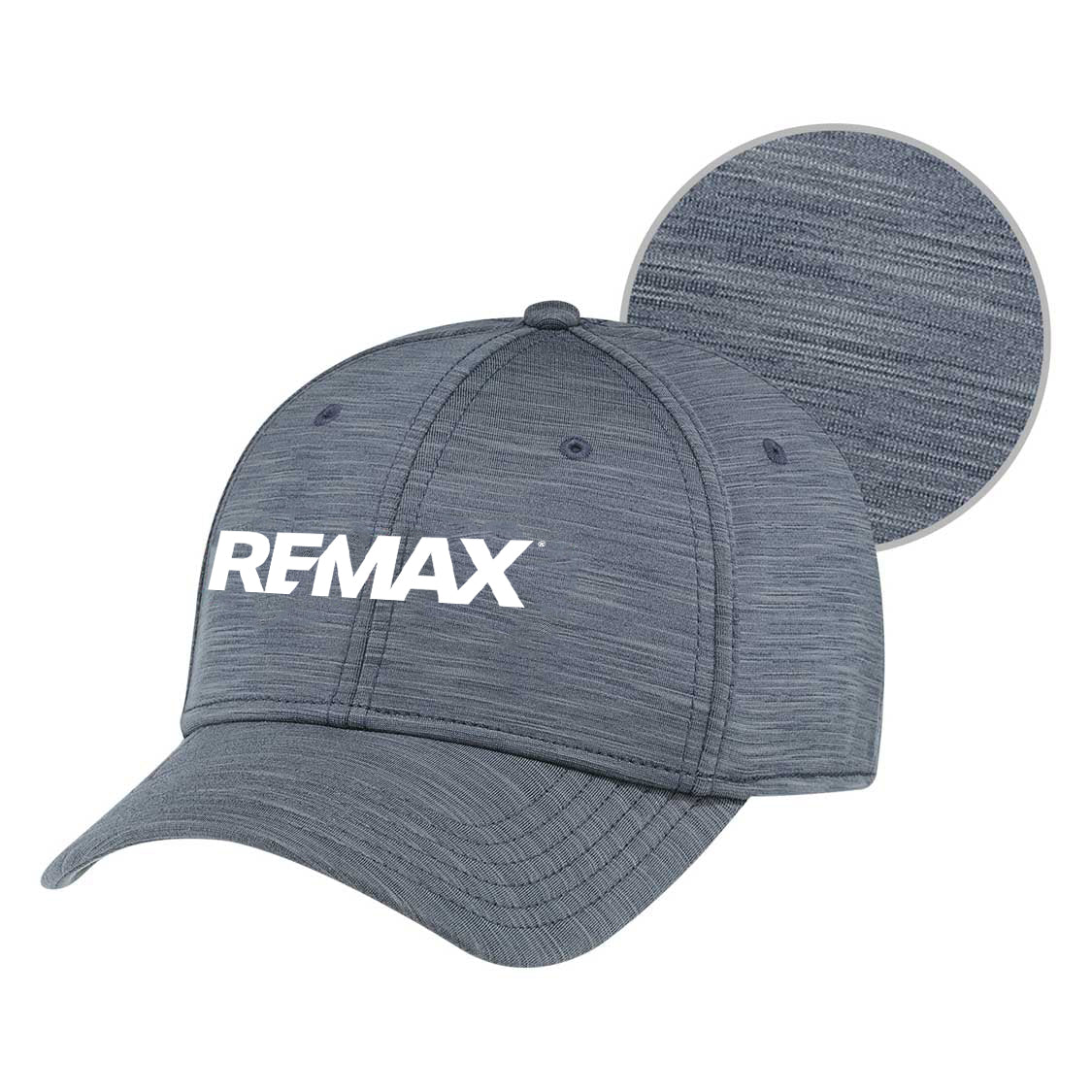 Brand Refresh Polyester Marl & Spandex Cap
