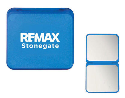 Blue box with 'REMAX Stonegate' branding on a white background