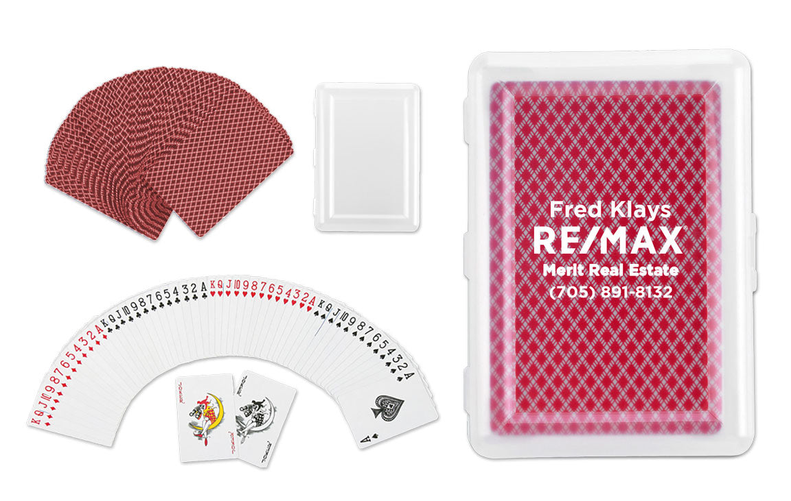 Playing Cards In Case - Personalized