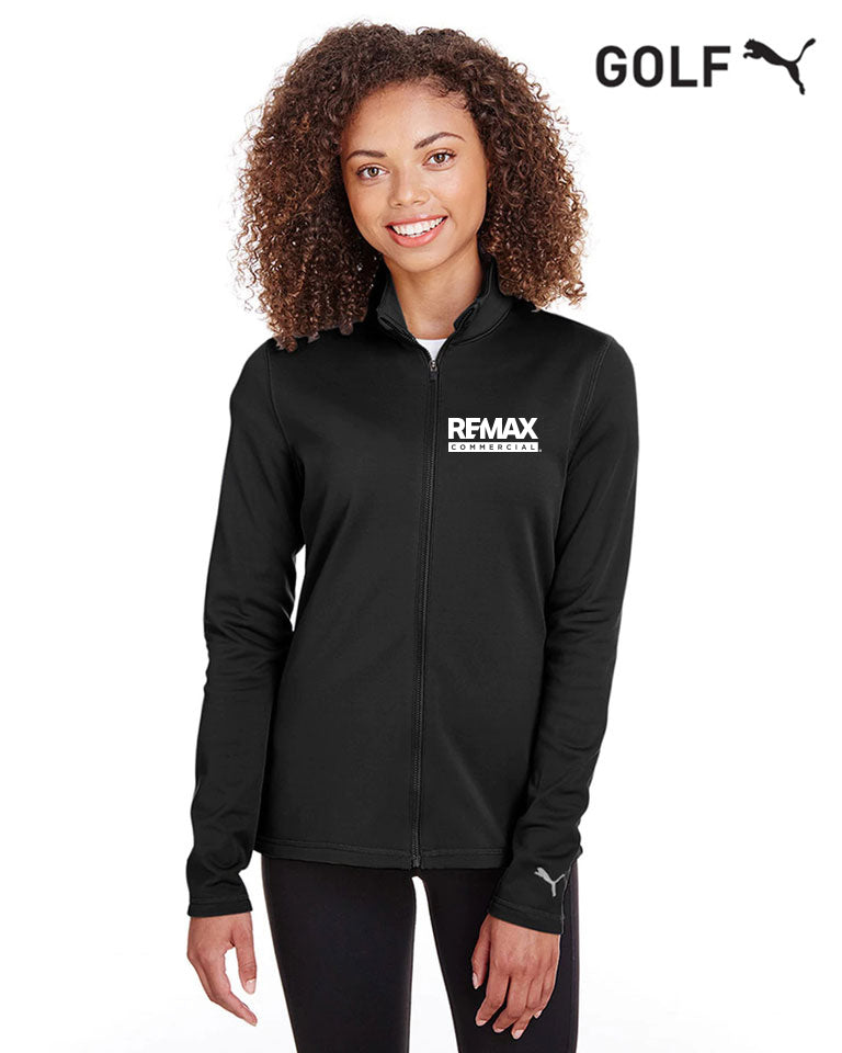 Puma Golf Ladies' Fairway Full-Zip Jacket  - REMAX Commercial - Brand Refresh - One Color Logo