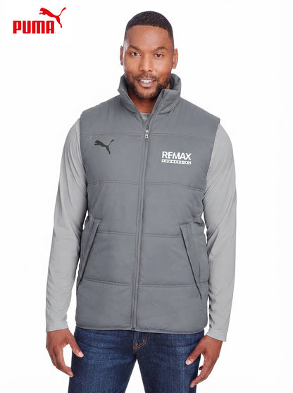 Puma Sport Adult Essential Padded Vest - REMAX Commercial - Brand Refresh - One Color Logo - Print