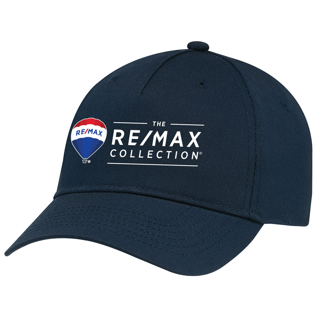 Polycotton 5 Panel Constructed Full-Fit Cap - RE/MAX COLLECTION