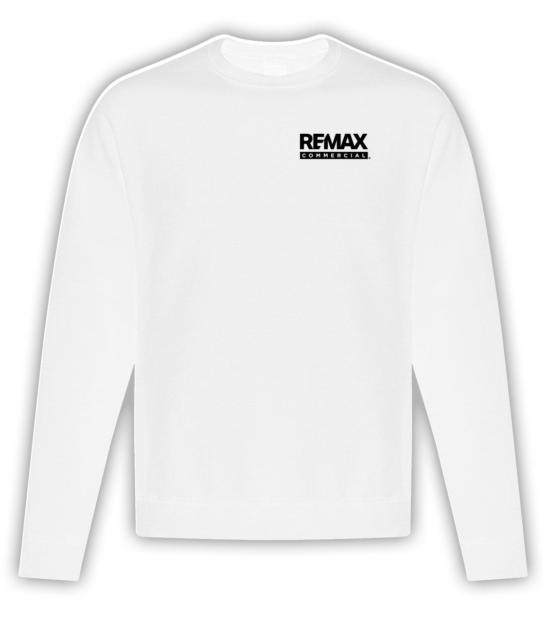 50/50 Crewneck Sweatshirt - REMAX Commercial - Brand Refresh - One Color Logo