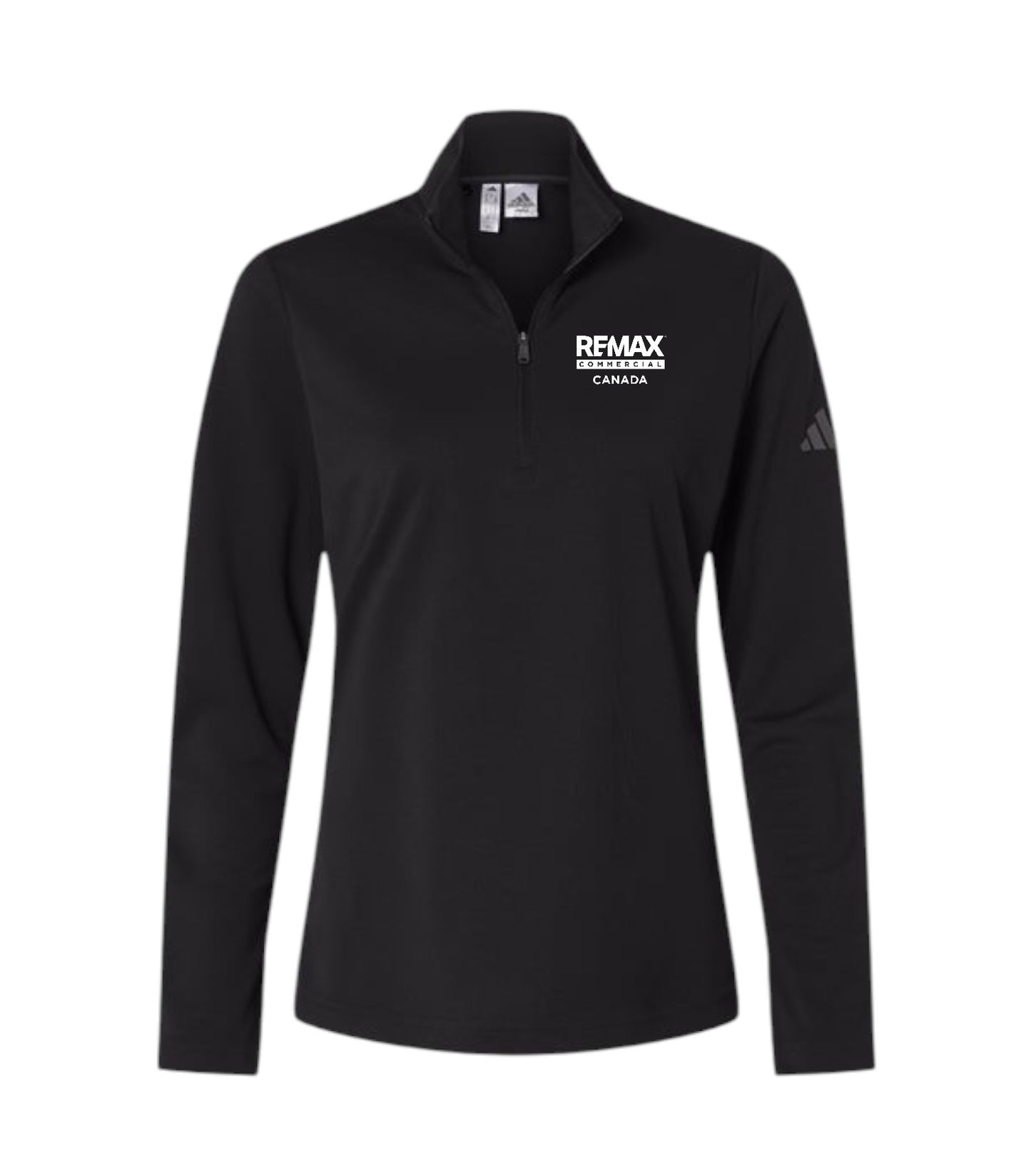 Adidas Women's Lightweight Quarter-Zip Pullover - Embroidered