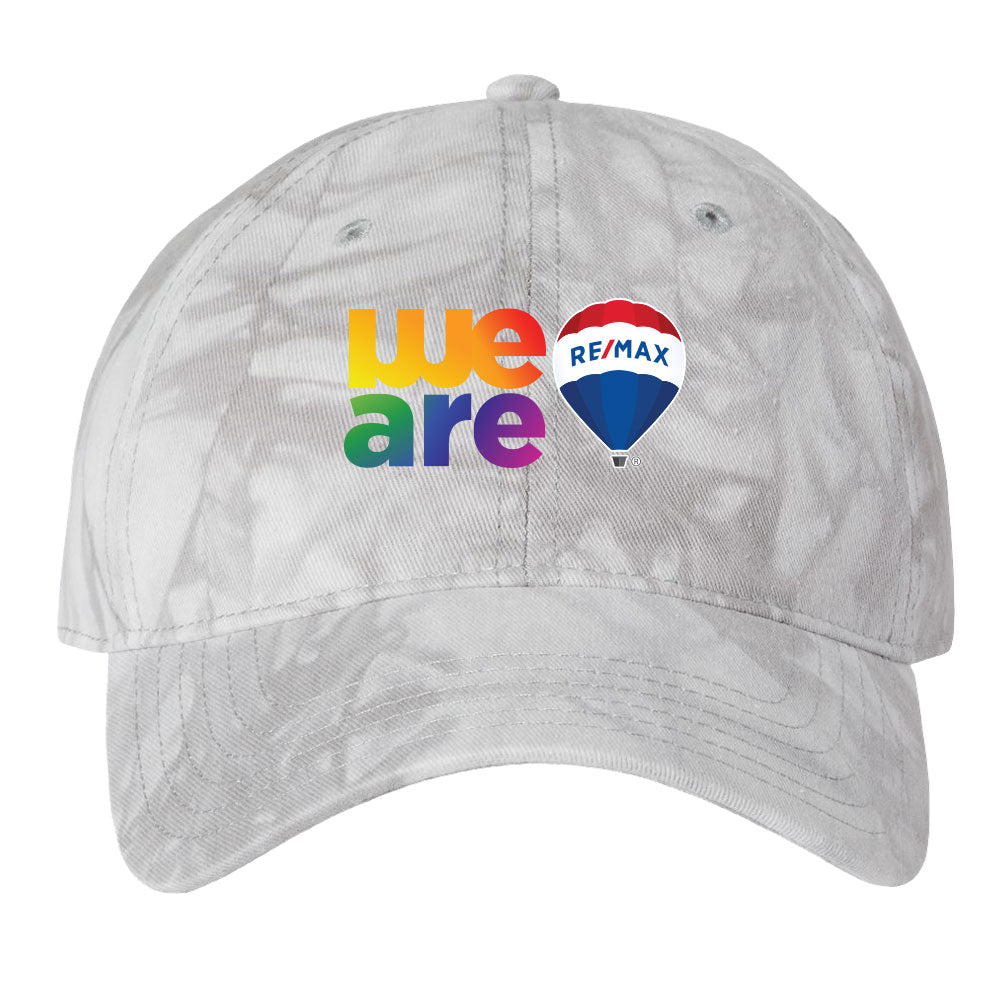 Tie-Dyed Dad Cap - We Are RE/MAX Pride