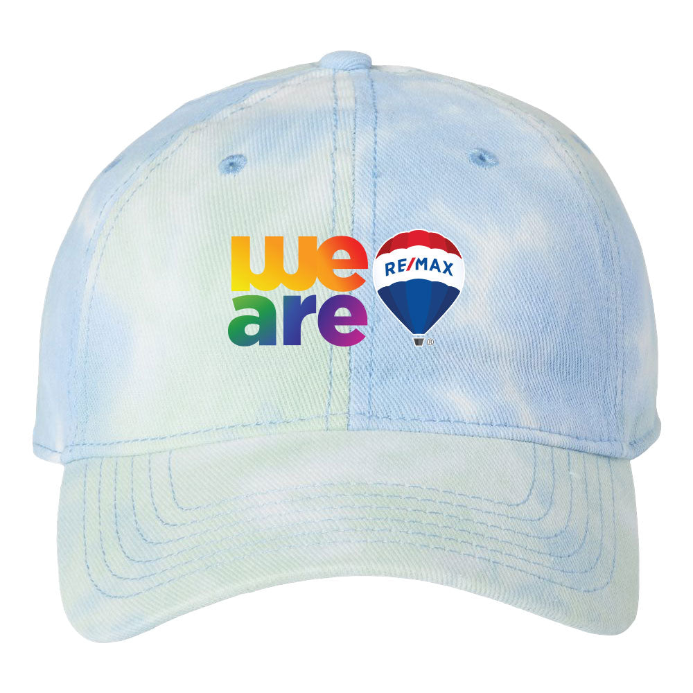 Tie-Dyed Dad Cap - We Are RE/MAX Pride