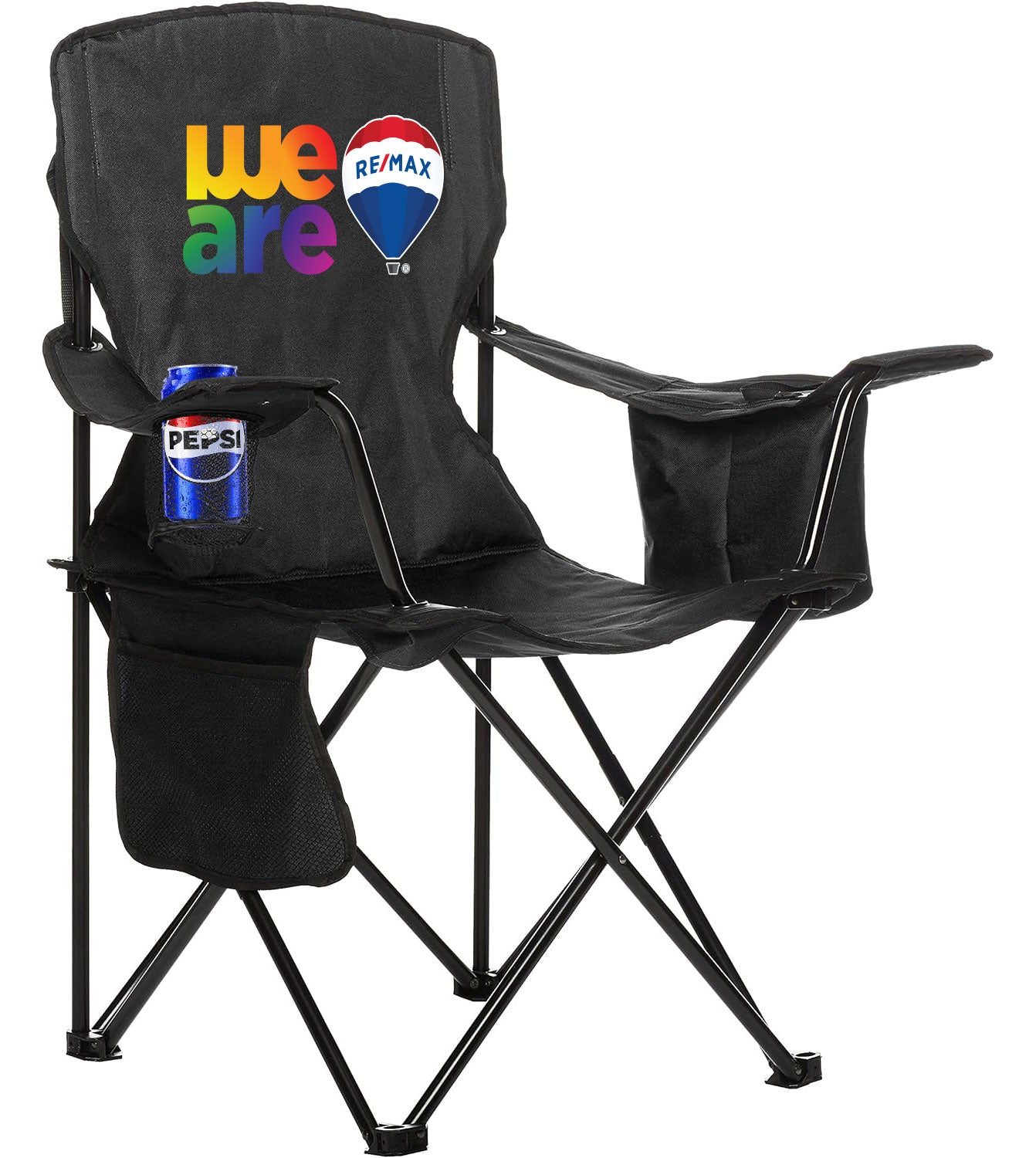 Basics Portable Camping Chair - WE Are RE/MAX Pride