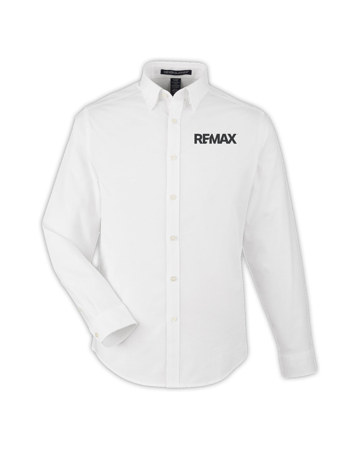 White shirt with REMAX logo on a white background