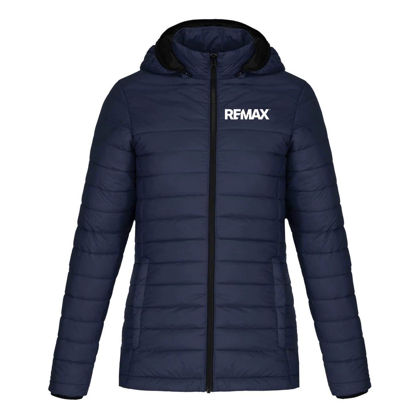 Brand Refresh Ladies' Lightweight Puffy Jacket - Navy