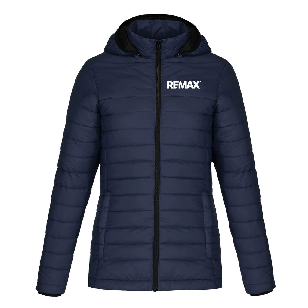 Brand Refresh Ladies' Lightweight Puffy Jacket - Navy